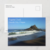 Carte Postale Fogarty Creek, Oregon (Devant / Derrière)