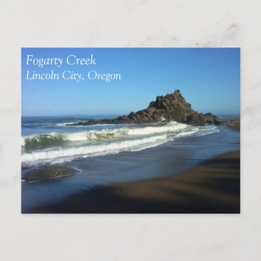 Carte Postale Fogarty Creek, Oregon (Devant)