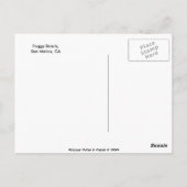 Carte Postale Foggy Beach (Dos)