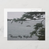 Carte Postale Foggy Day à Crescent City (Devant / Derrière)