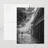 Carte Postale Foggy matinée promenade Jackson Carré (Devant / Derrière)