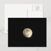 Carte Postale Foggy Moon (Devant / Derrière)