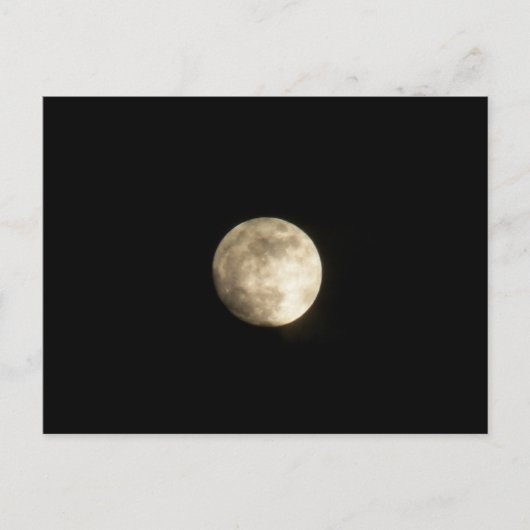Carte Postale Foggy Moon (Devant)