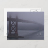 CARTE POSTALE FOGGY SAN FRANCISCO (Devant / Derrière)