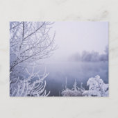 Carte Postale Foggy Winter Day by the River (Devant)