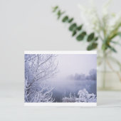 Carte Postale Foggy Winter Day by the River (Debout devant)