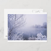Carte Postale Foggy Winter Day by the River (Devant / Derrière)