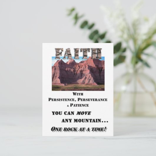 Carte Postale Foi (Debout devant)