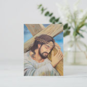 Carte Postale Foi chrétienne Jésus Christ (Debout devant)