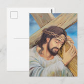 Carte Postale Foi chrétienne Jésus Christ (Devant / Derrière)