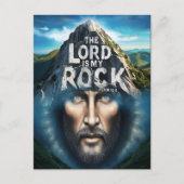 Carte Postale Foi divine : Le Seigneur est mon roc (Devant)
