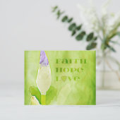 Carte Postale Foi, Espoir, Amour Iris (Debout devant)