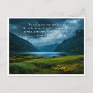 Carte Postale Foi imprimable Citations inspirantes de la Bible