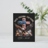 Carte Postale Foi Liberté 250 Ans (Debout devant)