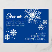 Carte postale Foil Foil de Noël (Recto)