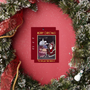 Carte postale Foil Foil High Beams