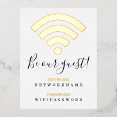 Carte Postale Foil Personnalisée Réseau De Mot De  (Recto)