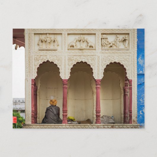 Carte Postale Foire aux chameaux Pushkar, Rajasthan, Inde (Devant)