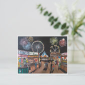 Carte Postale Foire de nuit de Alfred Fox (Debout devant)