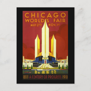 Carte Postale Foire mondiale de Chicago