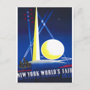 Carte Postale Foire mondiale de New York 1939