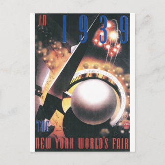 Carte Postale Foire mondiale de New York 1939