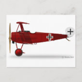 Carte Postale Fokker Dr 1 Triplane (Devant)