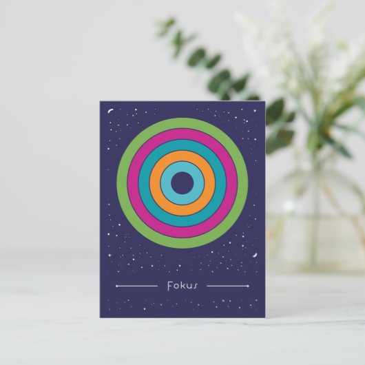 Carte Postale Fokus (Debout devant)