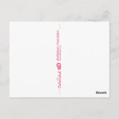 Carte Postale Fokus (Dos)