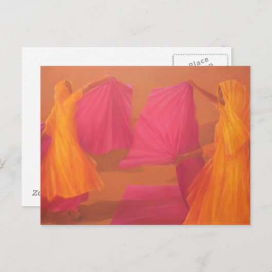 Carte Postale Folding Saris 2010 (Devant / Derrière)