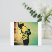 Carte Postale Folie dans l'amour (Debout devant)