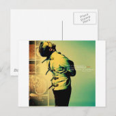 Carte Postale Folie dans l'amour (Devant / Derrière)