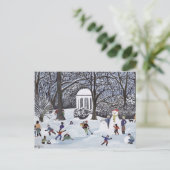 Carte Postale Folies de neige (Debout devant)