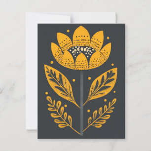 Carte Postale Folk Bloom #233