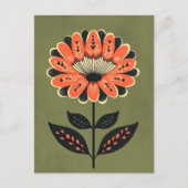 Carte Postale Folk Bloom #234 (Devant)