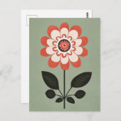 Carte Postale Folk Bloom #236 (Devant / Derrière)