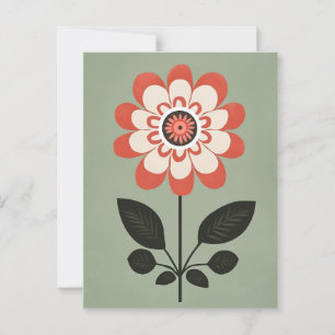 Carte Postale Folk Bloom #236