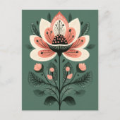 Carte Postale Folk Bloom #239 (Devant)