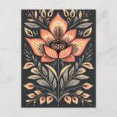 Carte Postale Folk Bloom #243 (Devant)