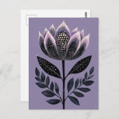 Carte Postale Folk Bloom #245 (Devant / Derrière)