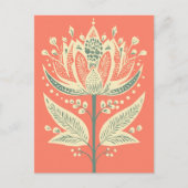 Carte Postale Folk Bloom #247 (Devant)