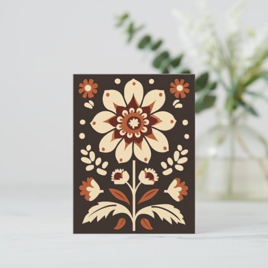 Carte Postale Folk Bloom #250 (Debout devant)