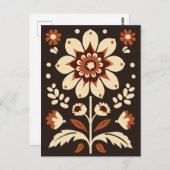 Carte Postale Folk Bloom #250 (Devant / Derrière)