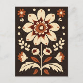 Carte Postale Folk Bloom #250 (Devant)