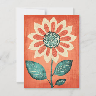 Carte Postale Folk Bloom #251