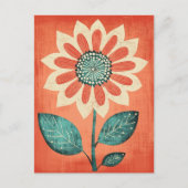 Carte Postale Folk Bloom #251 (Devant)