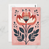 Carte Postale Folk Bloom #253 (Devant / Derrière)