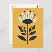 Carte Postale Folk Bloom No.257 (Devant / Derrière)