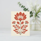 Carte Postale Folk Bloom No.262 (Debout devant)