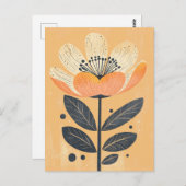 Carte Postale Folk Bloom No.267 (Devant / Derrière)